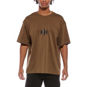 Rta Mens Colin Oversized T-Shirt, Brown